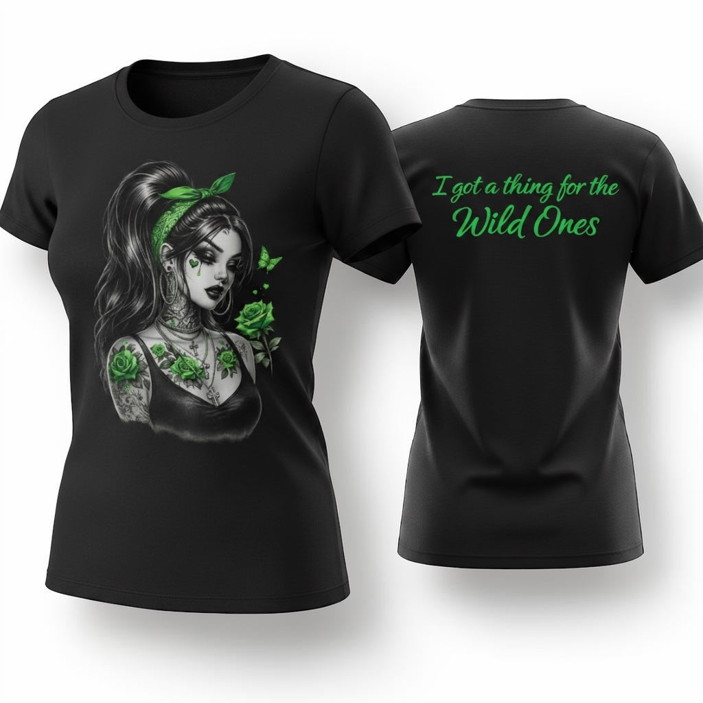 Tattoo lady T-shirt